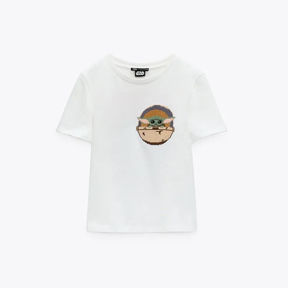 Zara Star Wars Embroidered Tee - Picture 5 of 8